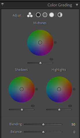 color grading lightroom 10