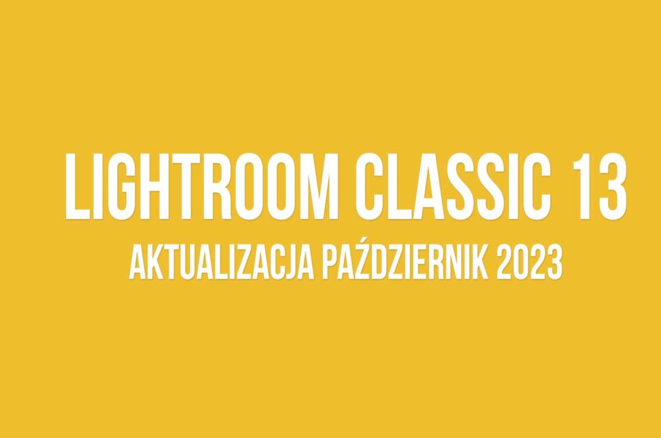 Adobe Lightroom Classic 13